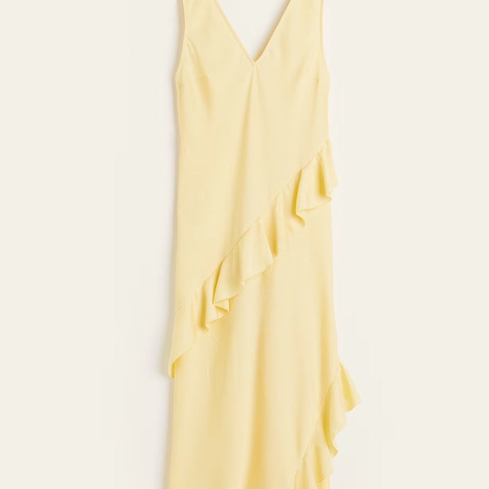 H&M Flounce Trimmed Dress